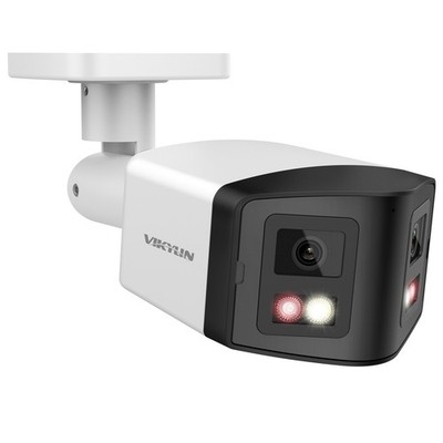 NEW VIKYLIN Color+IR 180 View 4MP Security POE Camera Audio and Microphone Onvif