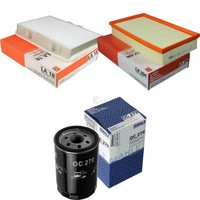 Mahle Set Filterpaket FüR VW Corrado 1.8 G60 Golf II