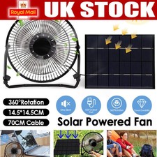 Summer Solar Panel Powered Portable Fan Mini USB Solar Fan Iron Cooling Fan