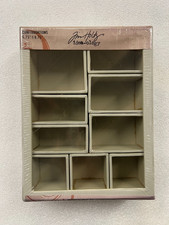 NEW Sealed Tim Holtz Idea-ology "CONFIGURATIONS" Mixed Media Box TH92884 Retired