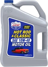 Lucas Oil 10683 Hot Rod & Classic Car SAE 10W-40 Motor Oil - 5 Quart