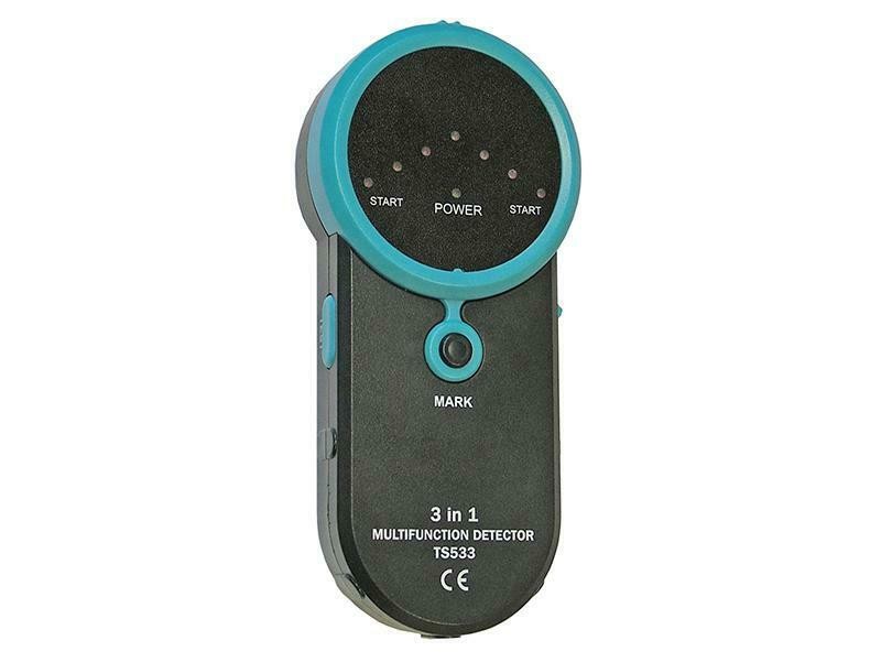 Faithfull 3-In-1 Detector Stud Metal & Live Wire FAIDET31