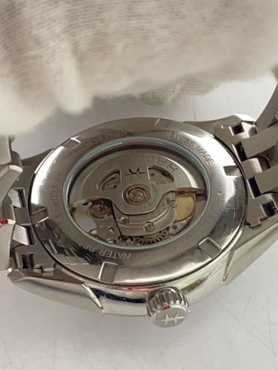 HAMILTON Automatic Watch Analog Stainless NVY SLV SS H327050 image 3