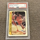 1986-87 Fleer Stickers Michael Jordan #8 (RC) PSA 5 EX Chicago Bulls HOF GOAT 🐐