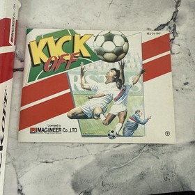 Kick Off NES Nintendo PAL Boxed mit Anleitung 