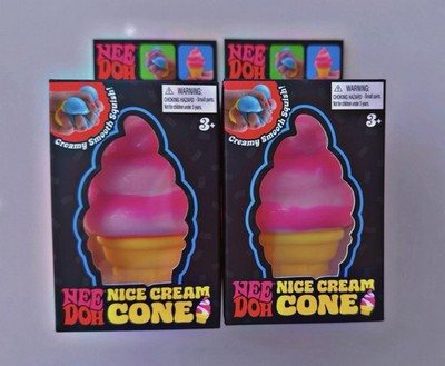Needoh Nice Cream Cone PINK- AUTHENTIC/SEALED! Rare!!!  