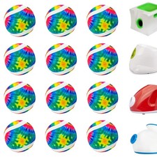 X-Small Dog Tennis Balls Dog Toys Ball 1.5" Pack of 12 Fit Ball Launchers