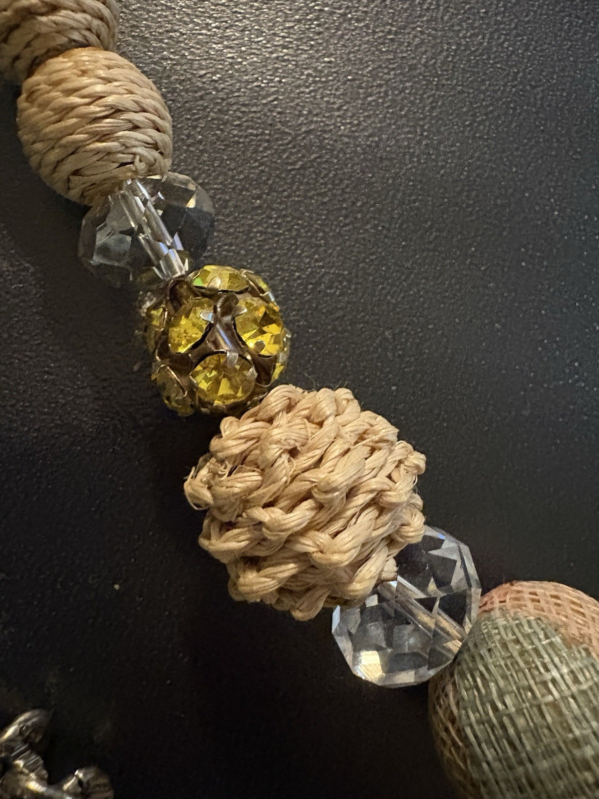 Ayala Bar Multicolor Beaded Statement Necklace Fa… - image 2