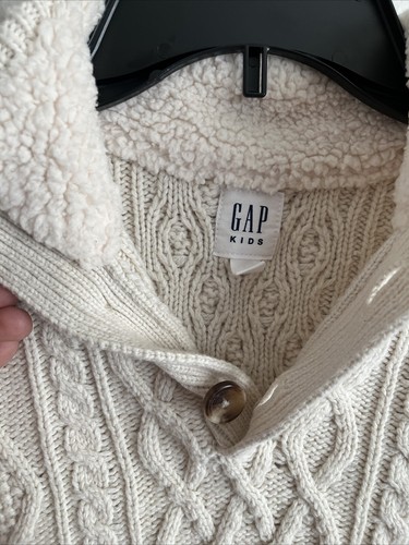 Gap Knit Sweater Little Kids Large Beige - Picture 9 of 10