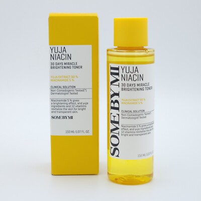 SOME BY MI Yuja Niacin 30 Days Miracle Brightening Toner 150ml K-Beauty