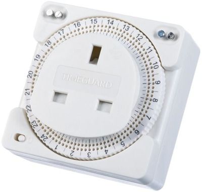 24 Stunden Steckzeitschalter mit Stiften 24 Stunden mechanisches Netz - Timeguard TS800N