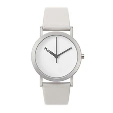 Normal Timepieces ""Extra Normal"" Quartz Stainless Steel White Women's Skin Watch