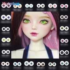 Yutotue 1 pair 16mm Glass Eyeballs for 1/3 BJD Doll DIY Accessories Parts Toys
