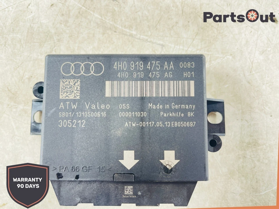 2012-2018 AUDI A6 A7 A8 A8L MÓDULO DE UNIDADE DE CONTROLE AUXILIAR DE ESTACIONAMENTO FABRICANTE DE EQUIPAMENTO ORIGINAL - Imagem 4 de 4