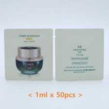 O HUI Prime Advancer Pro Eye Cream 1ml x 50pcs Anti Wrinkle Brighten K-Beauty