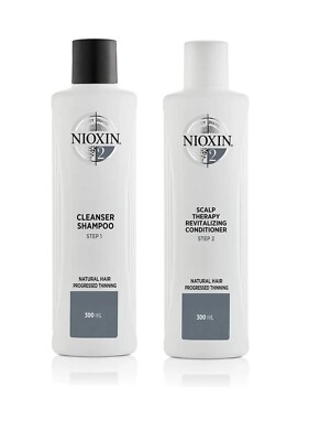Nioxin System 2 Cleanser Shampoo und Conditioner 300ml