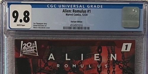 Alien Romulus #1 (B) Marco Checchetto Variant CGC 9.8 #4554921016 - Bild 2 von 3