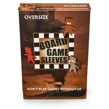 No Glare Oversize Board Game Sleeves (82x124mm, 50 count)