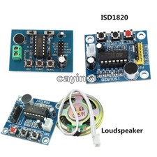 ISD1820 Sound Recorder Voice Recording Module With Micophone Loudspeaker NEW