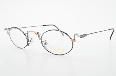 TAXI Brille Mod SM-55 40/24 C-02 Oval Design Filigran Antique Art Casanova Italy