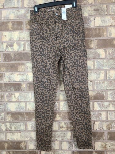 American Eagle Cheetah Print High Rise 