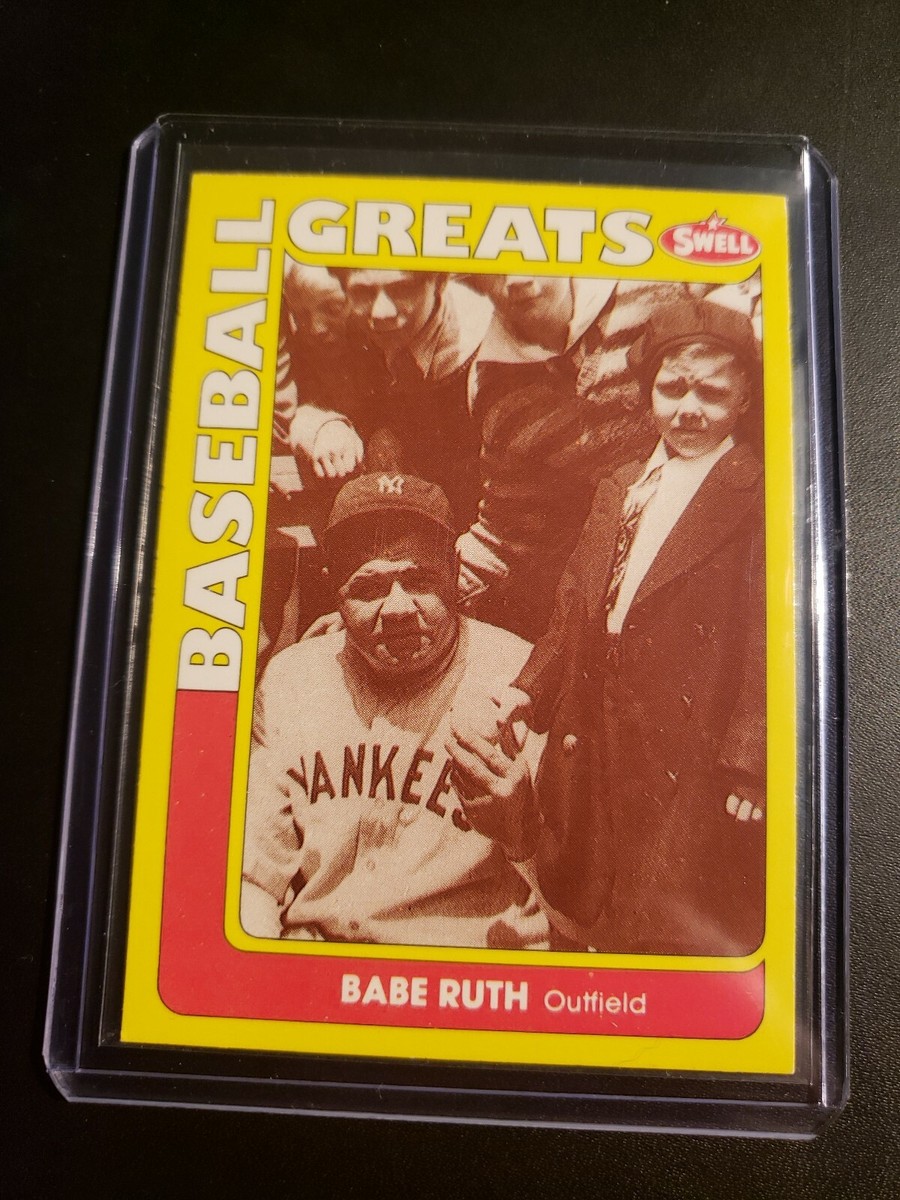 1990 Swell Baseball Greats Babe Ruth Card #124 | eBay