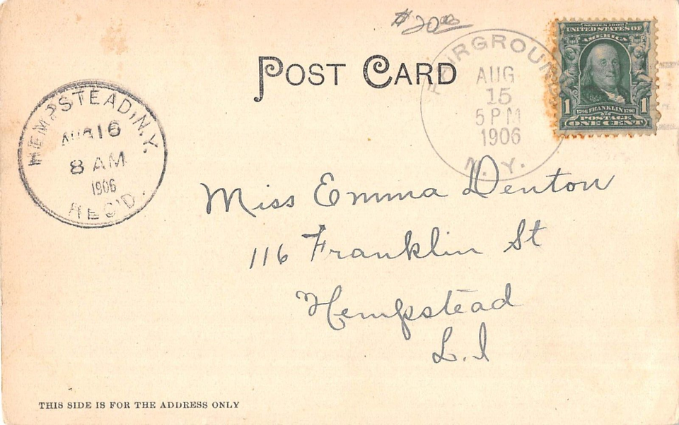 1906 Harbor Overview Northport LI NY post card eBay