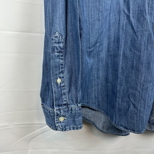 Camisa de manga larga para hombre Ralph Lauren, talla grande de mezclilla - Imagen 3 de 7