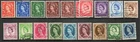 GB QEII 1955 Wildings Edward Crown Upright Wmk Set 19 SG540-556 good Used