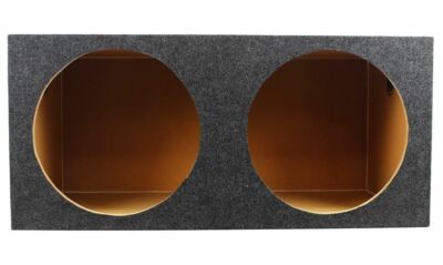 Rockville Sealed Sub Box Enclosure For 2 Rockford Fosgate P1S8-15 15'' Subwoofers