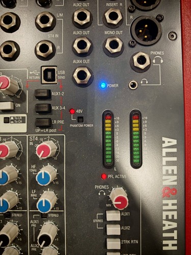 Allen & Heath ZED24 USB 24-channel tabletop sound mixer - Picture 3 of 6