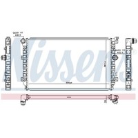 KüHler WasserküHler Passend FüR VW Sharan Tiguan Seat Alhambra 7N 5N 7N1 7N2 5N