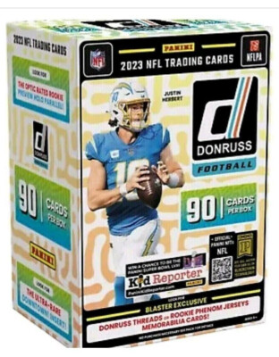 2023 Panini Donruss Football Factory Sealed Blaster Box