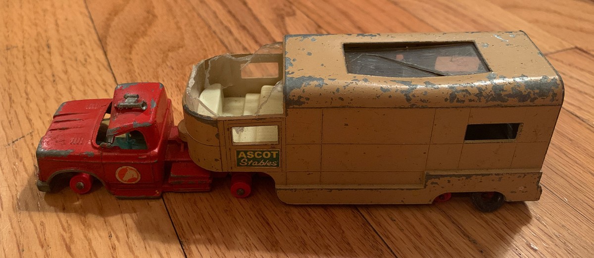 Vintage Matchbox King Size #K-18 Articulated Horse Van - by Lesney