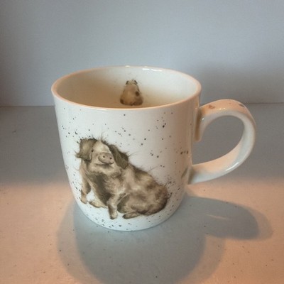 Royal Worcester Pig Truffles Coffee Mug Cup Hannah Dale Wrendale