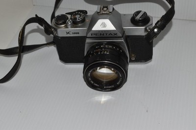 PENTAX ASAHI VINTAGE  35MM CAMERA W/ TAKUMAR 1.4 50MM LENS (AYK76)