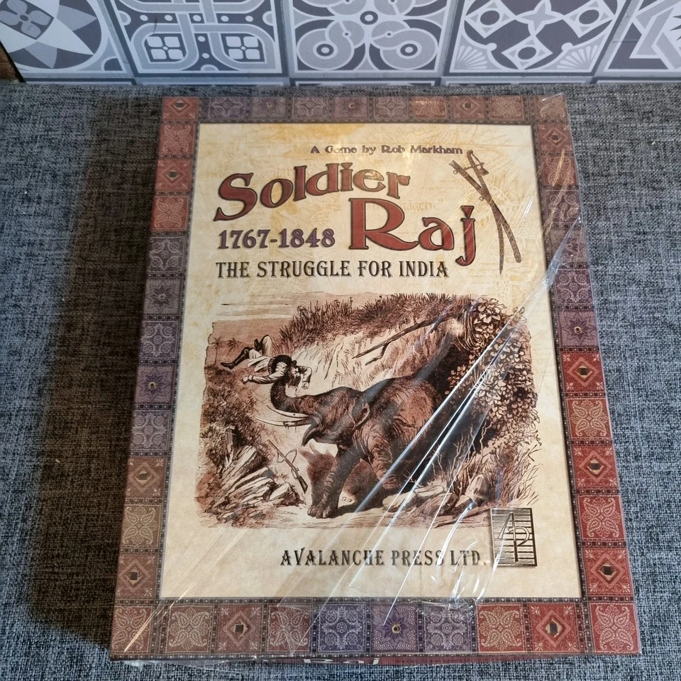 Soldier Raj: The Struggle for India - Avalanche Games Board Game - New & Sealed - Image 2 of 4