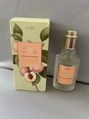 4711 Acqua Colonia White Peach & Coriander 50 ml Parfum Damen Natural Spray *neu
