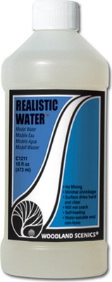 Woodland Scenics Model Railroad Landscape Realistic Water 16oz. Container