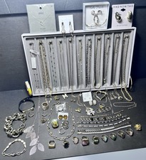 Gold Tone Costume Jewelry Lot 65pc Incl- Lauren G Adams, Adornia, Local Eclectic