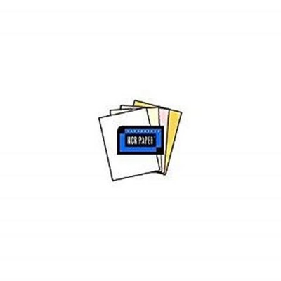 8.5'' x 11'', 125 Sets of 4 Part NCR Paper, 01932, Reverse Collated