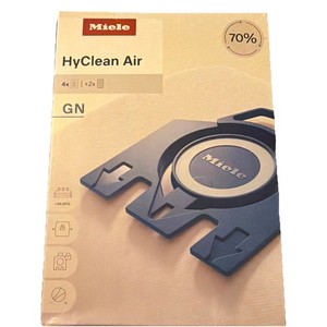 Miele GN Vacuum Bags - 3D AirClean - 4 HEPA Bags & 2 Filters Per Box