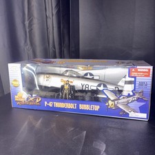 SCALE 21ST CENT. ULTIMATE SOLDIER USAF P-47 BUBBLE TOP FIGHTER PLANE WW2 1/18