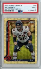 Current marketplace image for 2025 Topps Chrome #50 Joe Thuney Superfractor 1/1