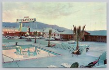 El Capitan Lodge Hawthorne Nevada Motel Pool Casino Postcard