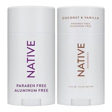 Native Body Deodorant, 75g Floral Scent Antiperspirant Long-Lasting Freshness