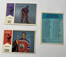 1974-75 OPC WHA Lot EX 42 diff. w/ Hull, Plante, Hedberg, Cheevers & many more