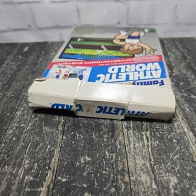 Athletic World Family Fun Fitness NES Rare Variant Rough Box Tested 