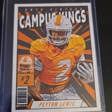 Onyx Vintage Football Campus Kings Peyton Lewis #2/150 University of Tennessee