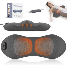 3 in 1 Lower Back Massager - Electric Lumbar with Heat, Vibration, Traction,Lumb